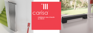 CARISA : des radiateurs DESIGN en INOX